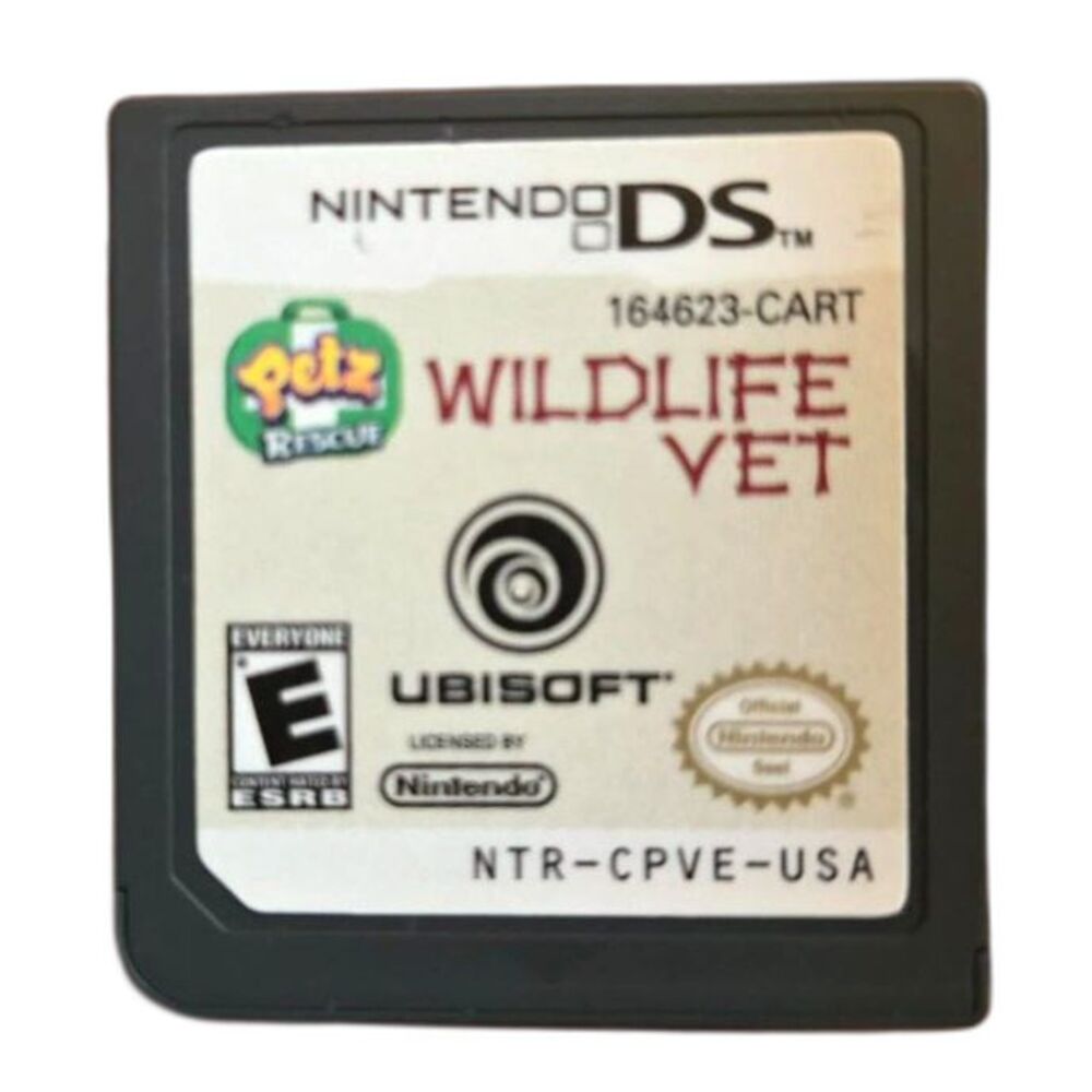 Wildlife Vet Nintendo DS 3DS (Cartridge Only) Tested